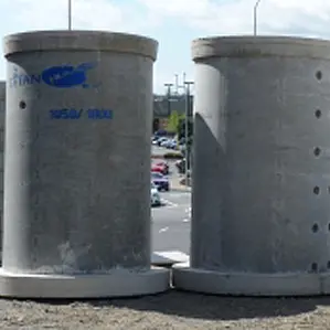 Humes Precast manhole