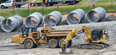 Humes products on show at O Mahurangi Penlink